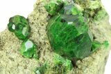 Lustrous, Rich-Green Demantoid Garnets - Iran #280742-1